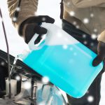 Transportation,,Winter,,People,And,Vehicle,Concept,-,Closeup,Of,Man