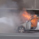 Firefighters,Prepare,To,Attack,A,Propane,Fire,During,A,Training