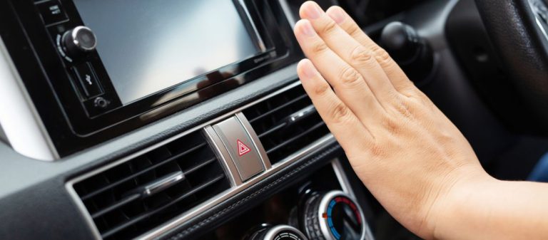 Car,Cooling,Control,Button,focus,Hand