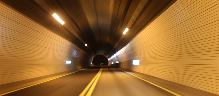 Night,Tunnel,At,Speed,In,Gyeongbuk,Expressway